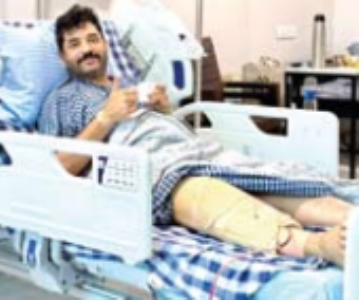 केंद्रीय राज्यमंत्री मुरलीधर माेहाेल की पुरानी चाेट का ऑपरेशन किया गया